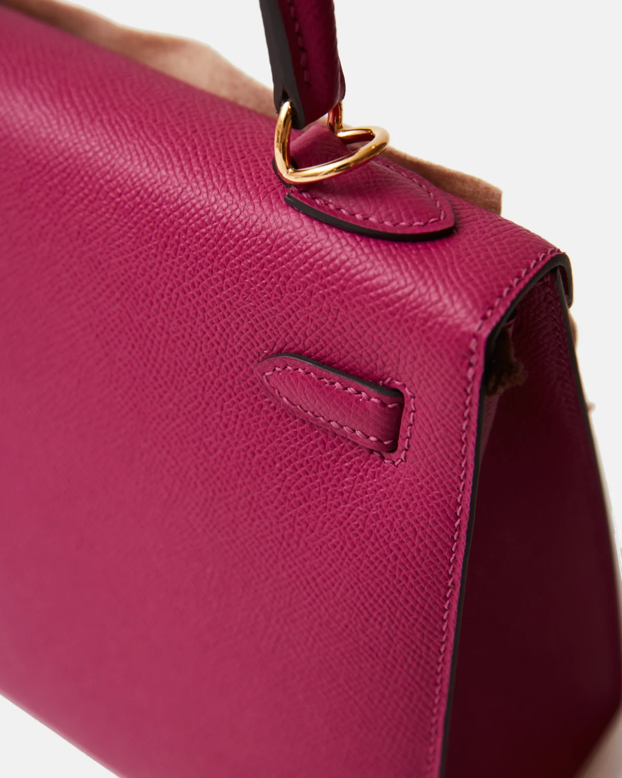 Hermès Kelly 25 Rose Pourpre Epsom GHW