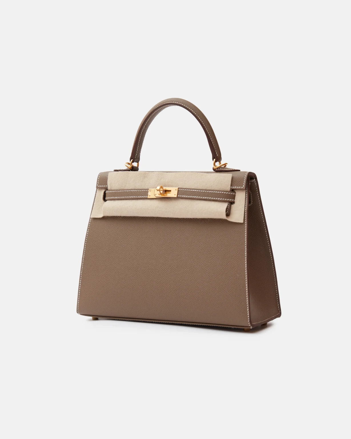 Hermès Kelly 25 Etoupe Epsom GHW