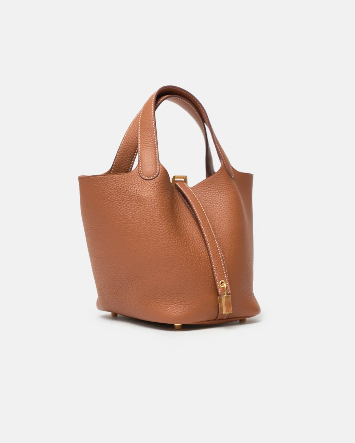 Hermès Picotin 18 Gold Clemence GHW