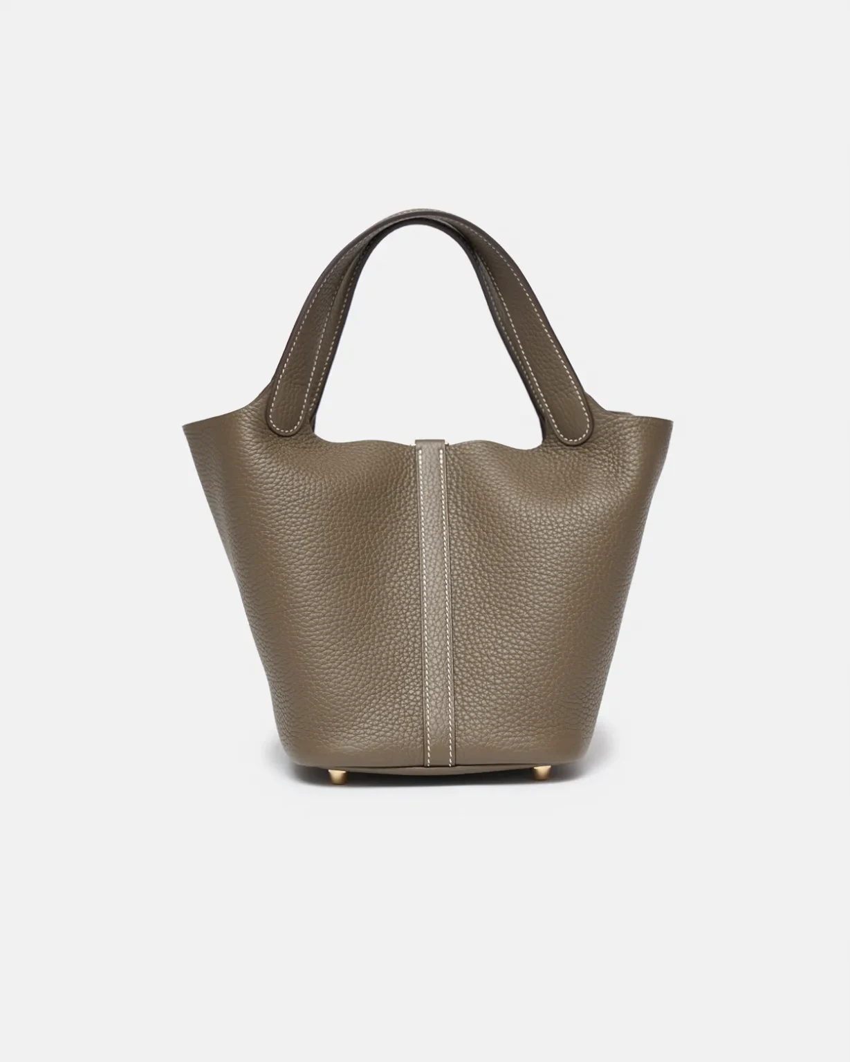 Hermès Picotin 18 Etoupe Clemence GHW